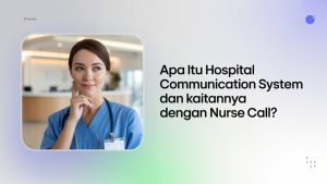Jaringan hospital communication system terhubung ke nurse call