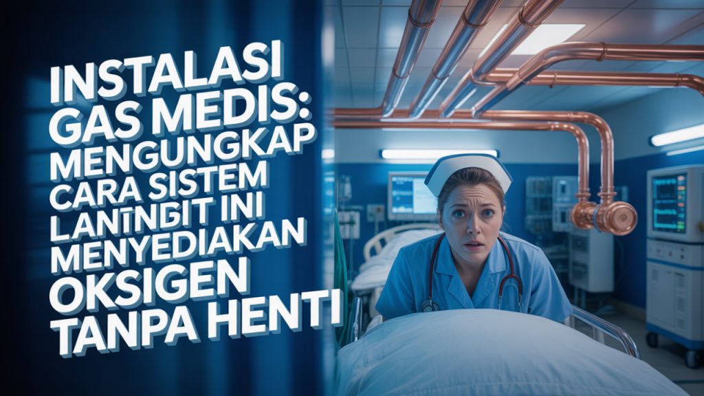 Gimana Caranya Rumah Sakit Bisa Sedia Oksigen Tanpa Putus? Ini Rahasia di Balik Instalasi Gas Medis