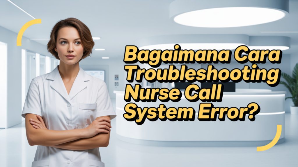 Bagaimana cara troubleshooting nurse call system error?
