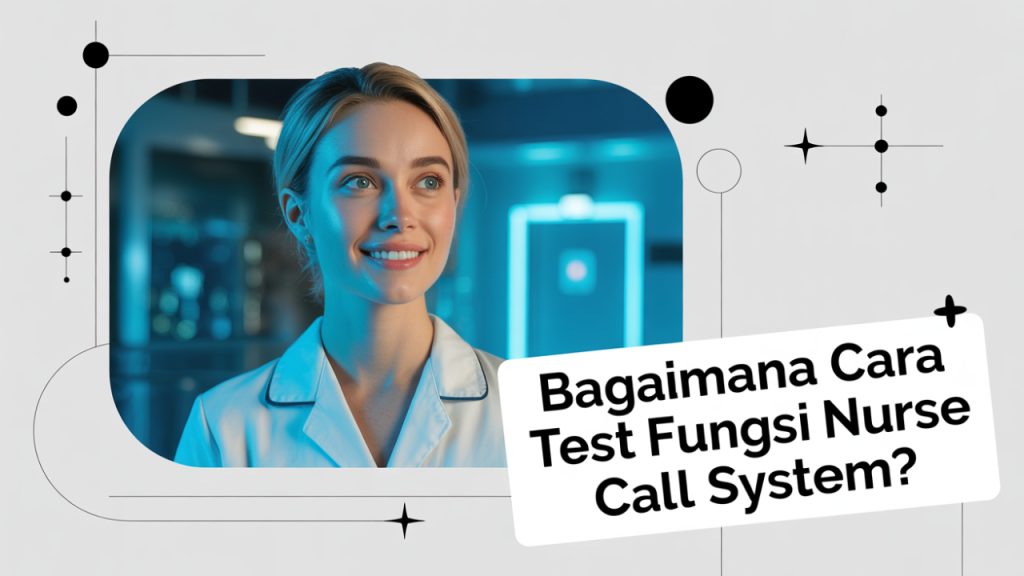 Bagaimana cara test fungsi nurse call system?