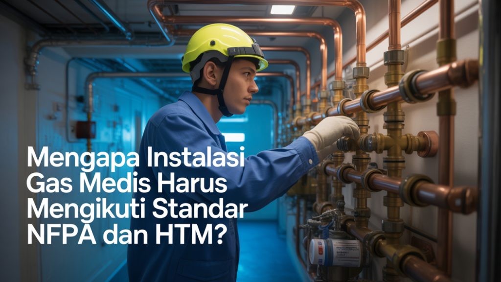 Alasan Kenapa Instalasi Gas Medis Harus Patuh Standar NFPA dan HTM
