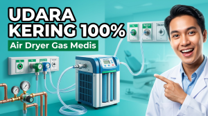 Hasil Udara Kering 100%: Bagaimana Sistem Instalasi Gas Medis dengan Air Dryer yang Benar Menyelamatkan Handpiece Mahal Anda dari Karat.
