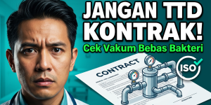 Jangan Tanda Tangan Kontrak Jasa Instalasi Gas Medis Sebelum Memastikan Sistem Vakumnya Bebas Bakteri dan Sesuai ISO.