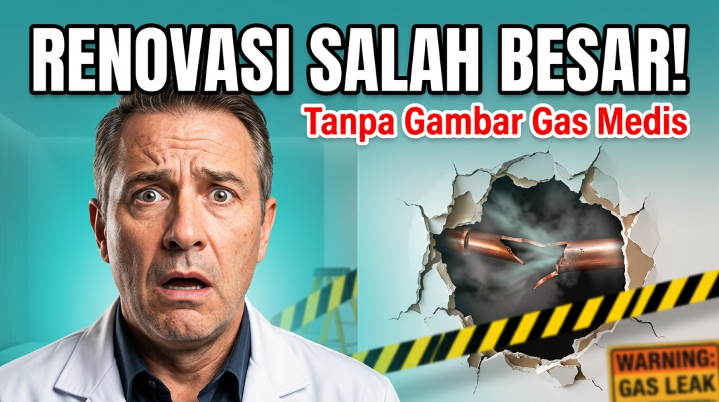 Dilarang Keras Memulai Renovasi Interior Tanpa Gambar Instalasi Gas Medis yang Valid, Atau Pipa Anda Akan Bocor dan Merusak Dinding Mewah.